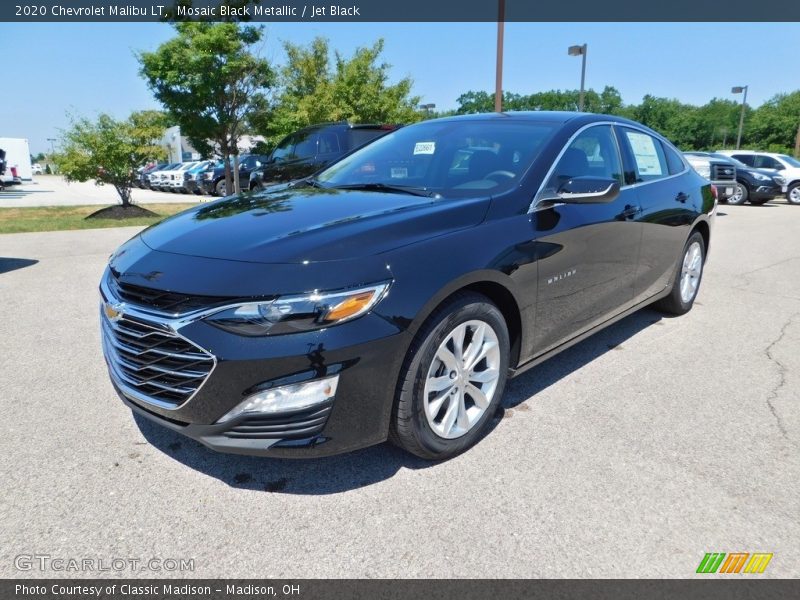 Mosaic Black Metallic / Jet Black 2020 Chevrolet Malibu LT