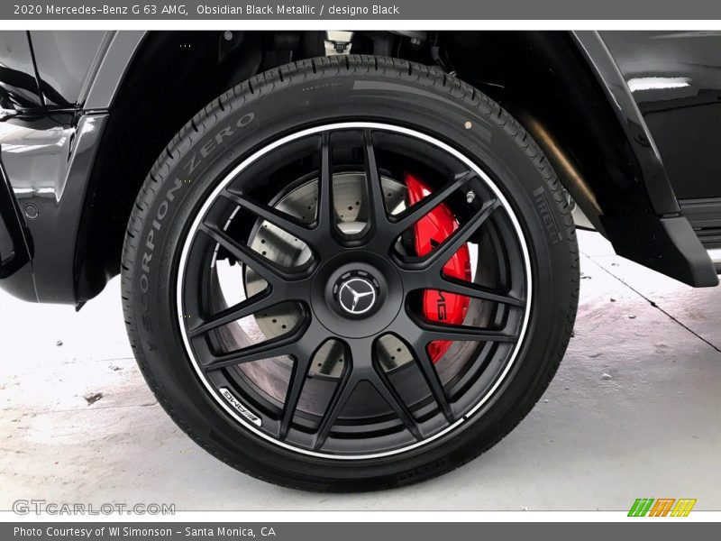 Obsidian Black Metallic / designo Black 2020 Mercedes-Benz G 63 AMG