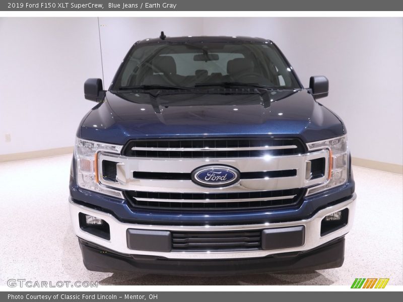 Blue Jeans / Earth Gray 2019 Ford F150 XLT SuperCrew