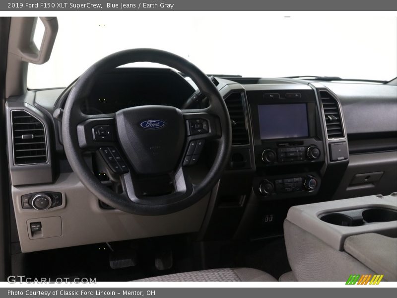 Blue Jeans / Earth Gray 2019 Ford F150 XLT SuperCrew