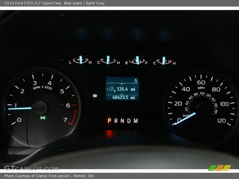 Blue Jeans / Earth Gray 2019 Ford F150 XLT SuperCrew