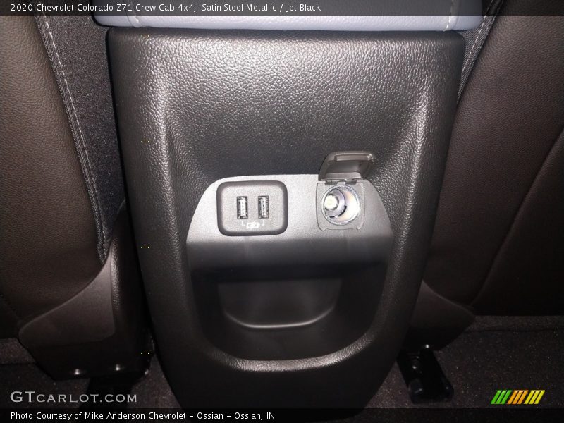 Satin Steel Metallic / Jet Black 2020 Chevrolet Colorado Z71 Crew Cab 4x4