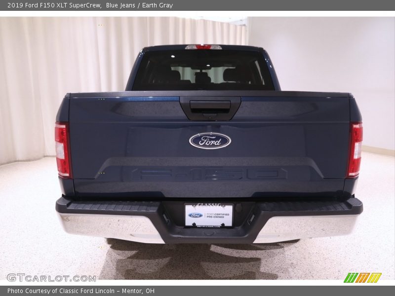 Blue Jeans / Earth Gray 2019 Ford F150 XLT SuperCrew