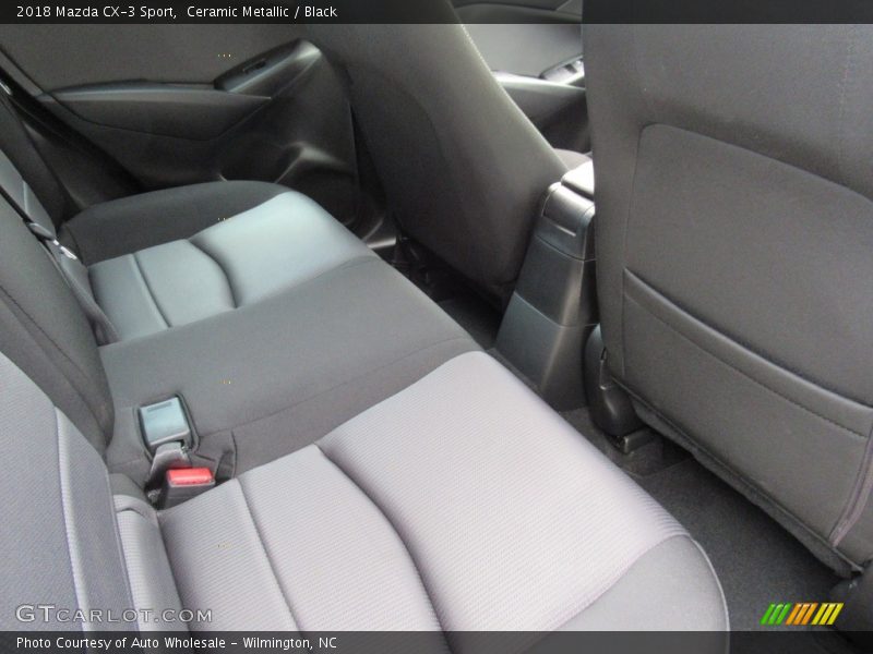 Ceramic Metallic / Black 2018 Mazda CX-3 Sport