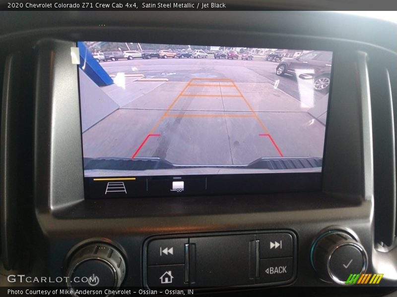 Satin Steel Metallic / Jet Black 2020 Chevrolet Colorado Z71 Crew Cab 4x4