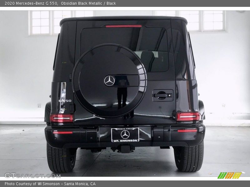 Obsidian Black Metallic / Black 2020 Mercedes-Benz G 550