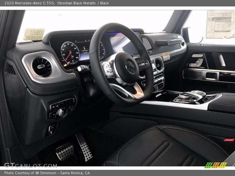 Obsidian Black Metallic / Black 2020 Mercedes-Benz G 550