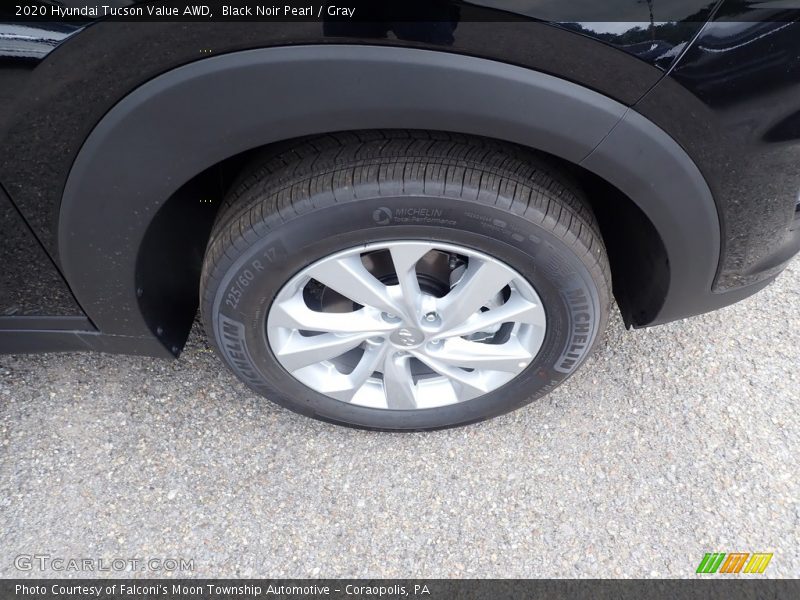 Black Noir Pearl / Gray 2020 Hyundai Tucson Value AWD