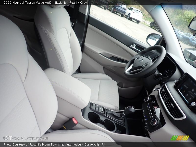 Black Noir Pearl / Gray 2020 Hyundai Tucson Value AWD