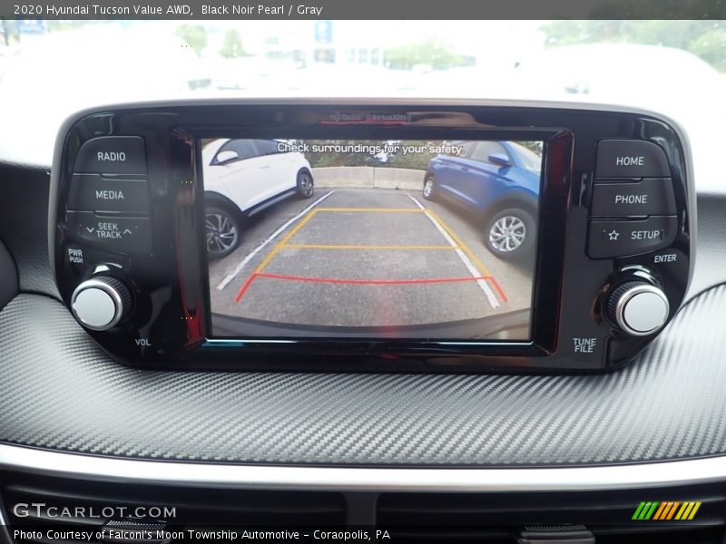 Black Noir Pearl / Gray 2020 Hyundai Tucson Value AWD
