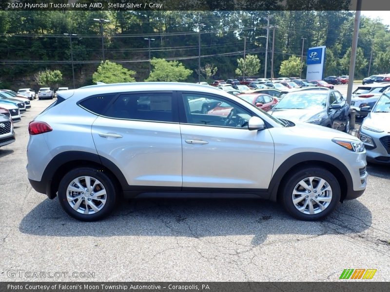 Stellar Silver / Gray 2020 Hyundai Tucson Value AWD
