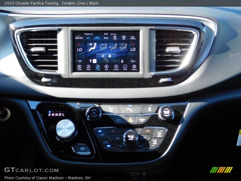 Ceramic Grey / Black 2020 Chrysler Pacifica Touring