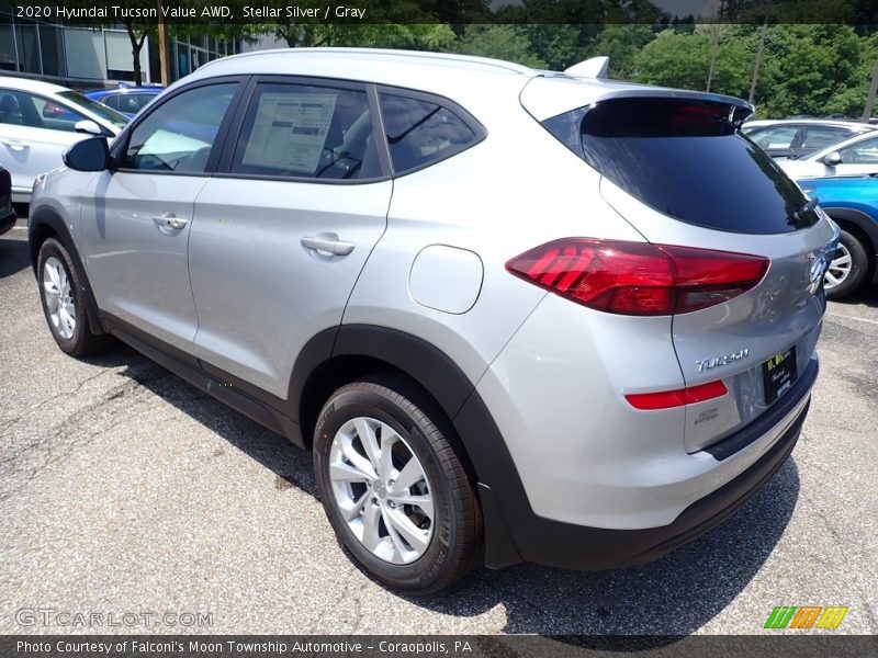 Stellar Silver / Gray 2020 Hyundai Tucson Value AWD