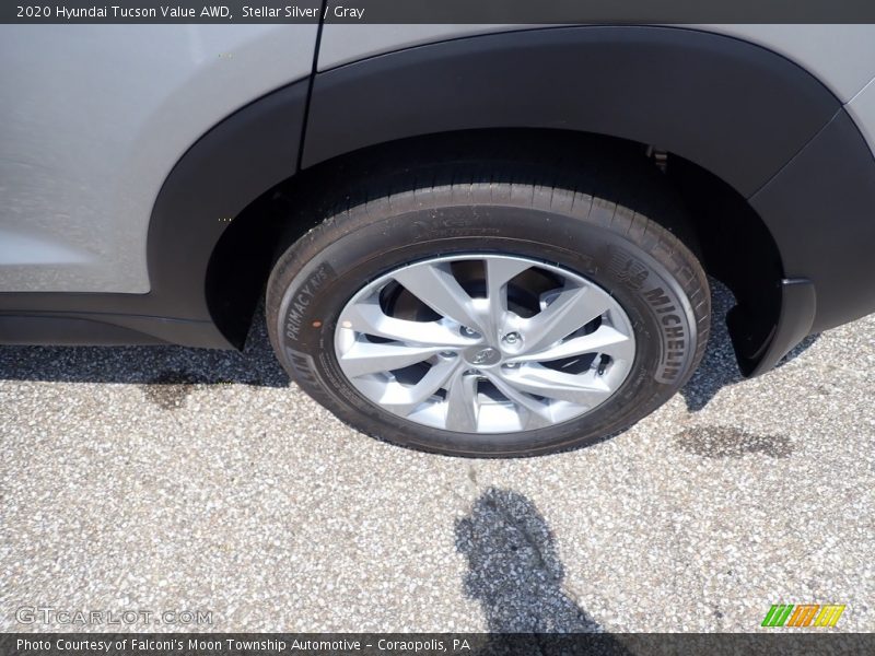 Stellar Silver / Gray 2020 Hyundai Tucson Value AWD