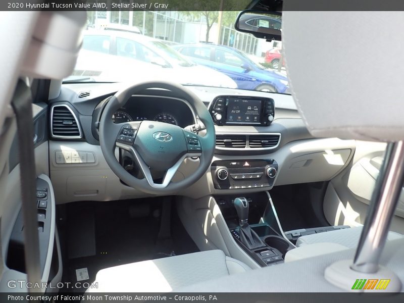 Stellar Silver / Gray 2020 Hyundai Tucson Value AWD