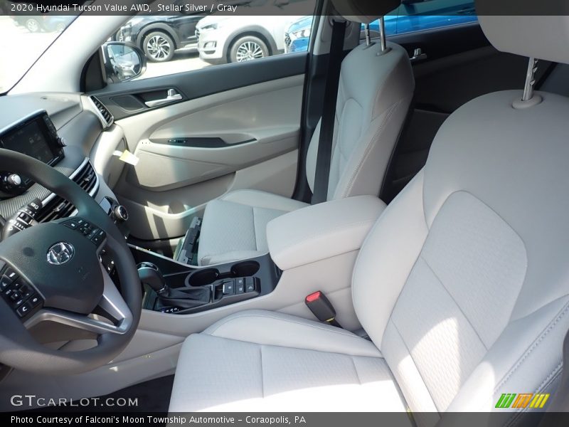 Stellar Silver / Gray 2020 Hyundai Tucson Value AWD