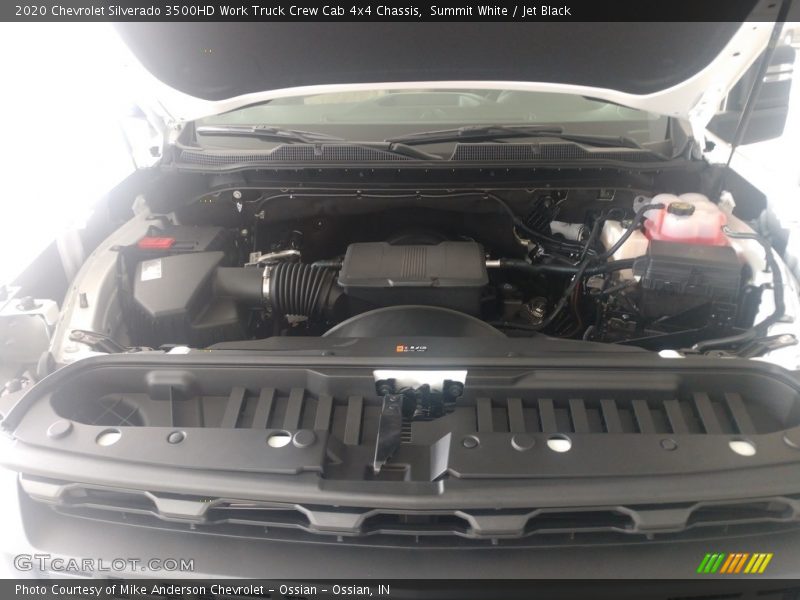 Summit White / Jet Black 2020 Chevrolet Silverado 3500HD Work Truck Crew Cab 4x4 Chassis