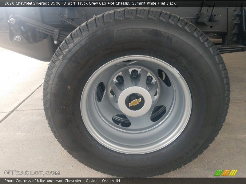 Summit White / Jet Black 2020 Chevrolet Silverado 3500HD Work Truck Crew Cab 4x4 Chassis