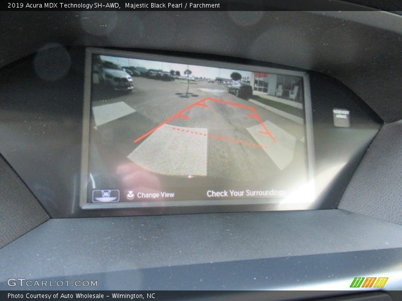 Majestic Black Pearl / Parchment 2019 Acura MDX Technology SH-AWD