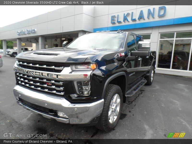 Black / Jet Black 2020 Chevrolet Silverado 3500HD LTZ Crew Cab 4x4