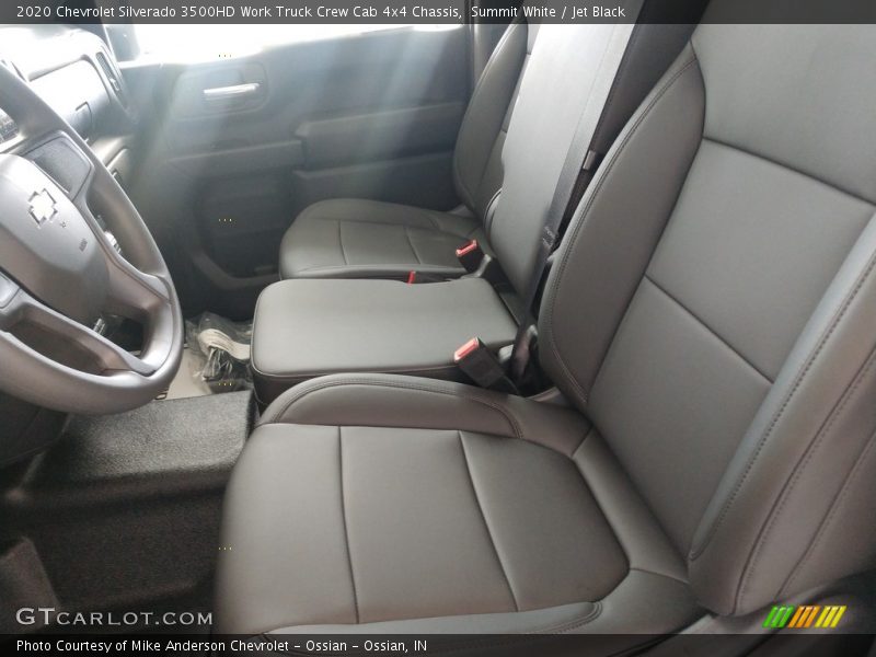 Summit White / Jet Black 2020 Chevrolet Silverado 3500HD Work Truck Crew Cab 4x4 Chassis
