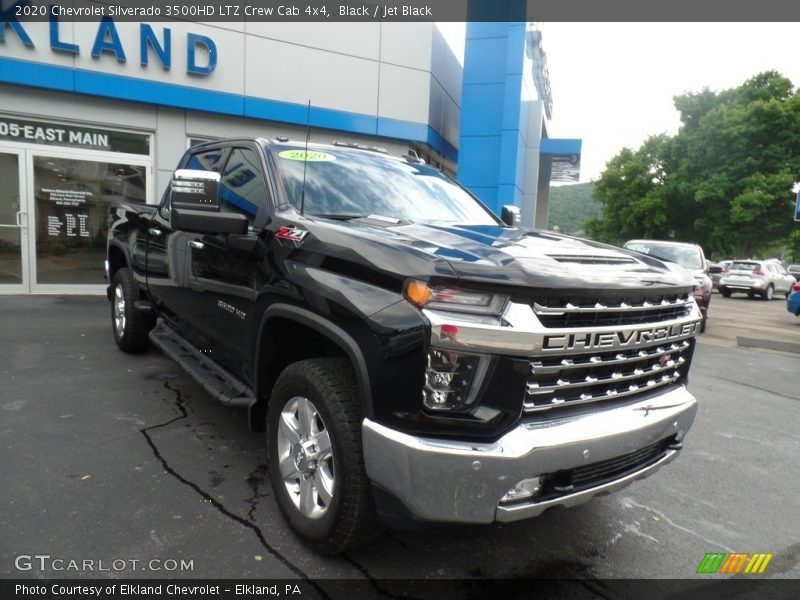 Black / Jet Black 2020 Chevrolet Silverado 3500HD LTZ Crew Cab 4x4