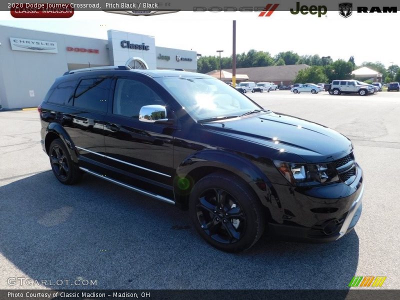 Pitch Black / Black 2020 Dodge Journey Crossroad