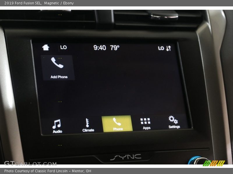 Magnetic / Ebony 2019 Ford Fusion SEL