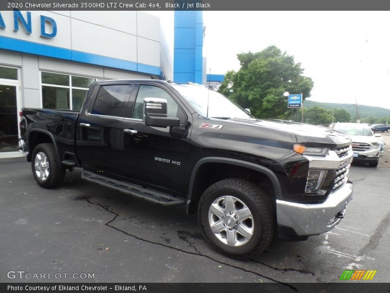 Black / Jet Black 2020 Chevrolet Silverado 3500HD LTZ Crew Cab 4x4