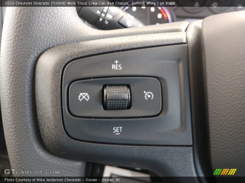 Summit White / Jet Black 2020 Chevrolet Silverado 3500HD Work Truck Crew Cab 4x4 Chassis