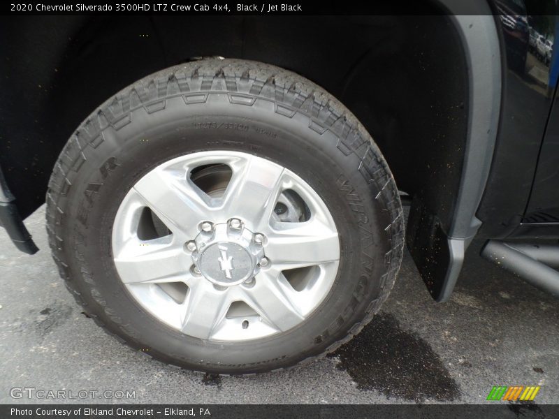 Black / Jet Black 2020 Chevrolet Silverado 3500HD LTZ Crew Cab 4x4