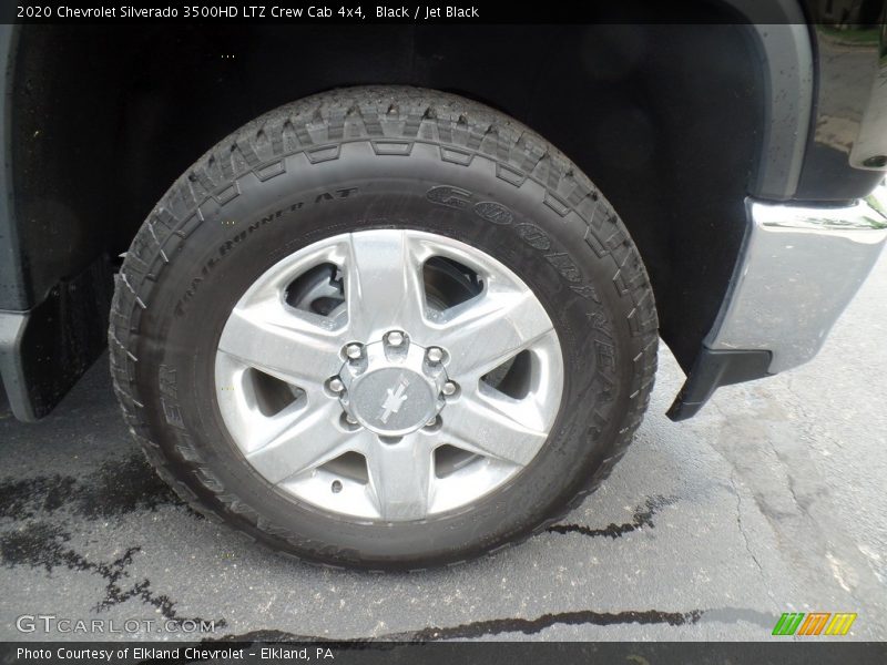 Black / Jet Black 2020 Chevrolet Silverado 3500HD LTZ Crew Cab 4x4
