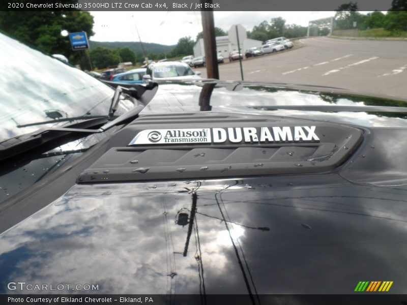 Black / Jet Black 2020 Chevrolet Silverado 3500HD LTZ Crew Cab 4x4