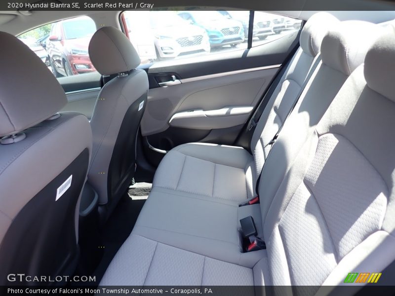 Scarlet Red Pearl / Gray 2020 Hyundai Elantra SE