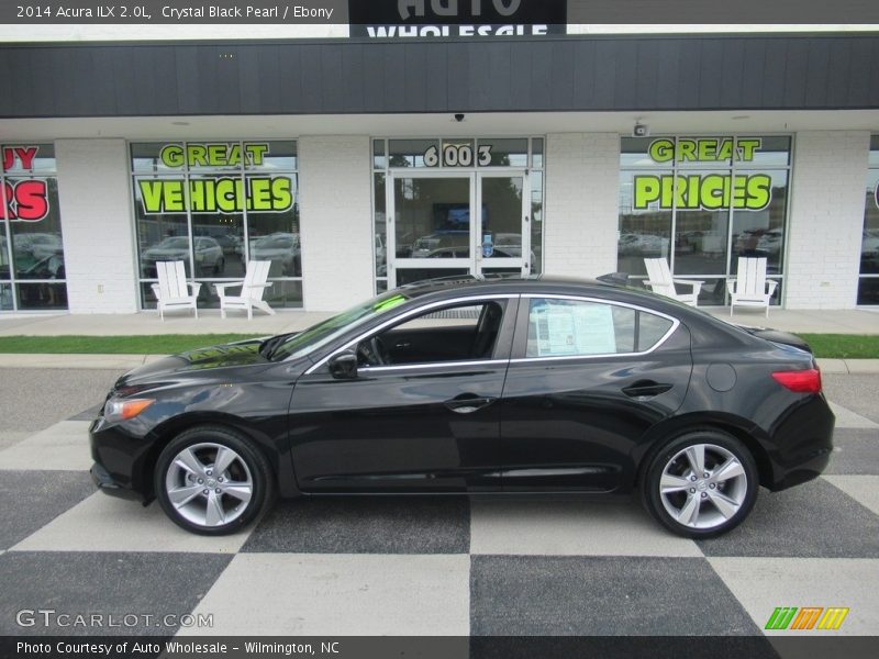 Crystal Black Pearl / Ebony 2014 Acura ILX 2.0L