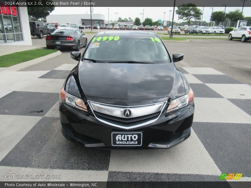 Crystal Black Pearl / Ebony 2014 Acura ILX 2.0L