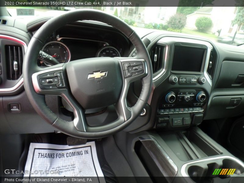 Black / Jet Black 2020 Chevrolet Silverado 3500HD LTZ Crew Cab 4x4