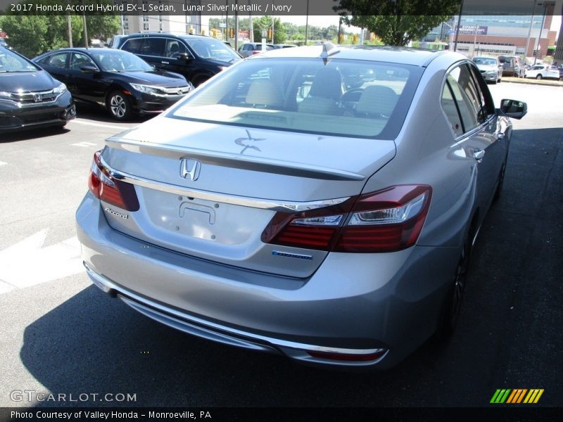 Lunar Silver Metallic / Ivory 2017 Honda Accord Hybrid EX-L Sedan