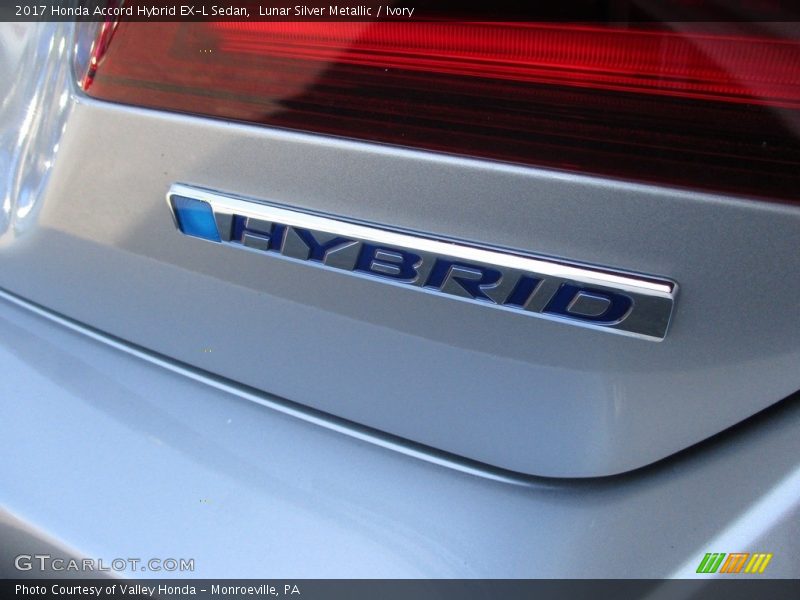 Lunar Silver Metallic / Ivory 2017 Honda Accord Hybrid EX-L Sedan