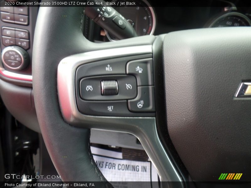 Black / Jet Black 2020 Chevrolet Silverado 3500HD LTZ Crew Cab 4x4