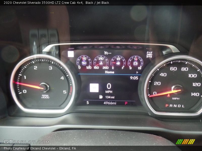 Black / Jet Black 2020 Chevrolet Silverado 3500HD LTZ Crew Cab 4x4