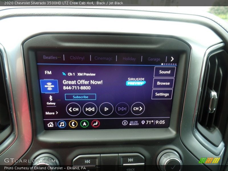 Black / Jet Black 2020 Chevrolet Silverado 3500HD LTZ Crew Cab 4x4