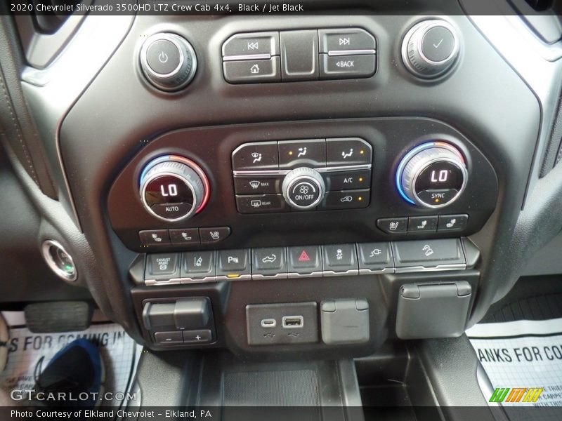 Black / Jet Black 2020 Chevrolet Silverado 3500HD LTZ Crew Cab 4x4
