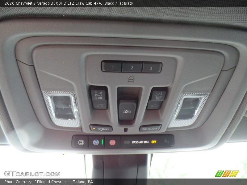 Black / Jet Black 2020 Chevrolet Silverado 3500HD LTZ Crew Cab 4x4