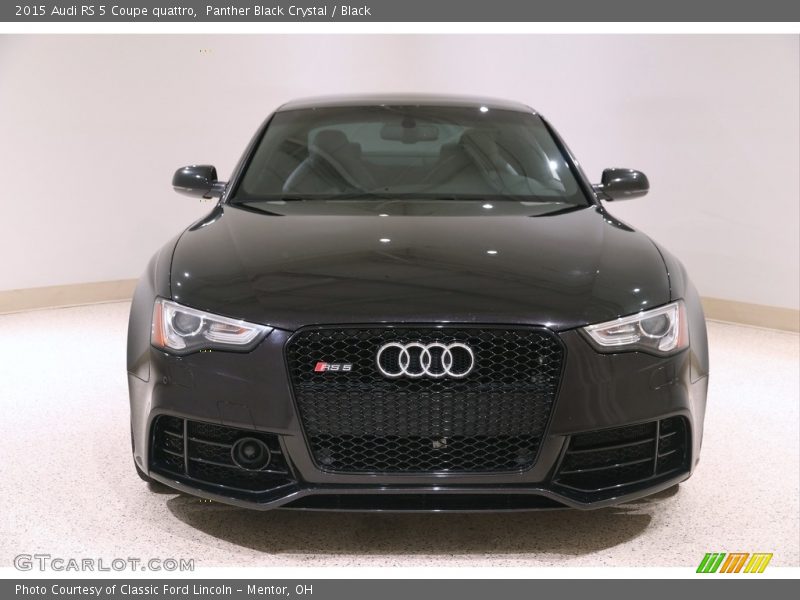 Panther Black Crystal / Black 2015 Audi RS 5 Coupe quattro