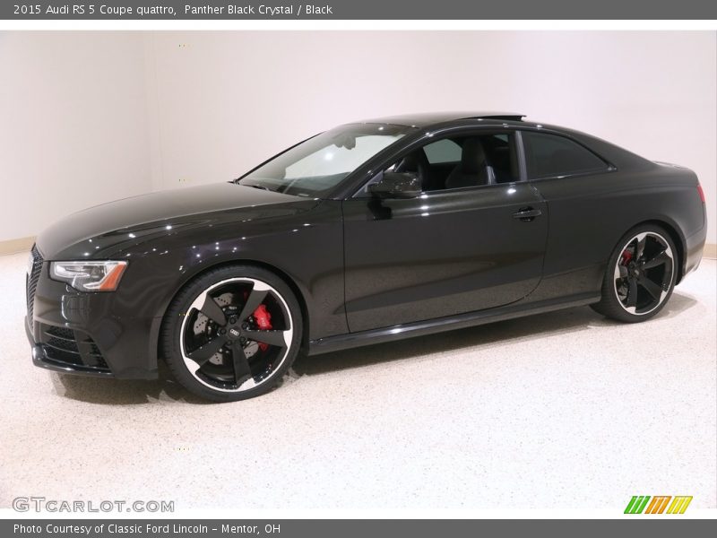 Panther Black Crystal / Black 2015 Audi RS 5 Coupe quattro