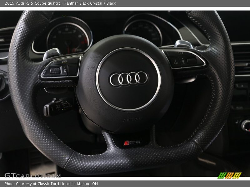 Panther Black Crystal / Black 2015 Audi RS 5 Coupe quattro