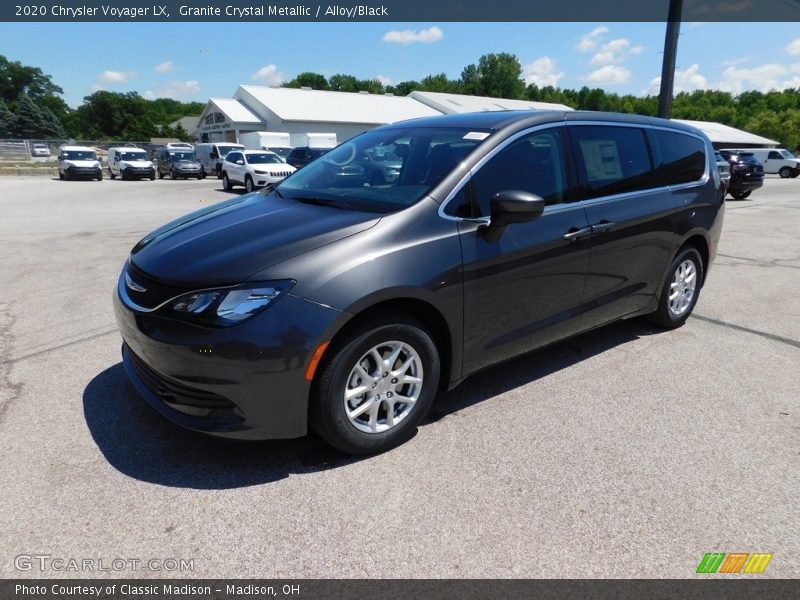 Granite Crystal Metallic / Alloy/Black 2020 Chrysler Voyager LX