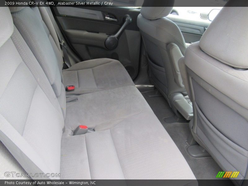 Alabaster Silver Metallic / Gray 2009 Honda CR-V EX 4WD