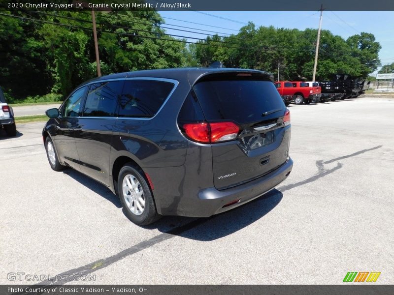 Granite Crystal Metallic / Alloy/Black 2020 Chrysler Voyager LX